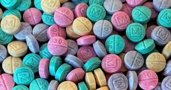 Fentanyl pills. (Photo provided by the Drug Enforcement Administration)