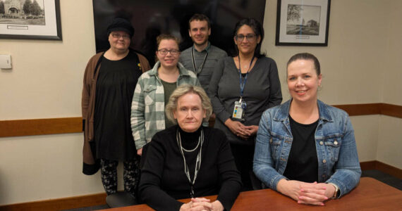 Cathy Bell, Valley Cities’ Midway Clinic Manager (front right) and the Valley Cities New Journeys team. Photo courtesy of Valley Cities Behavioral Health Care.