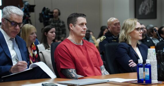 Jeffrey Nelson in court. Photo by Joshua Solorzano/Sound Publishing