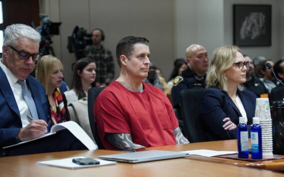 Jeffrey Nelson in court. Photo by Joshua Solorzano/Sound Publishing