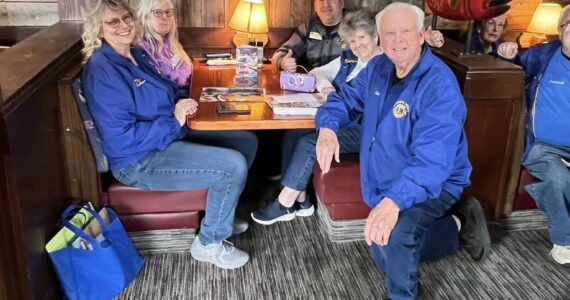 The Auburn Noon Lions had a recent lunch visit at the Federal Way Lions held at Red Lobster. Courtesy photo