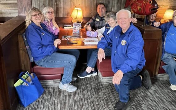 The Auburn Noon Lions had a recent lunch visit at the Federal Way Lions held at Red Lobster. Courtesy photo