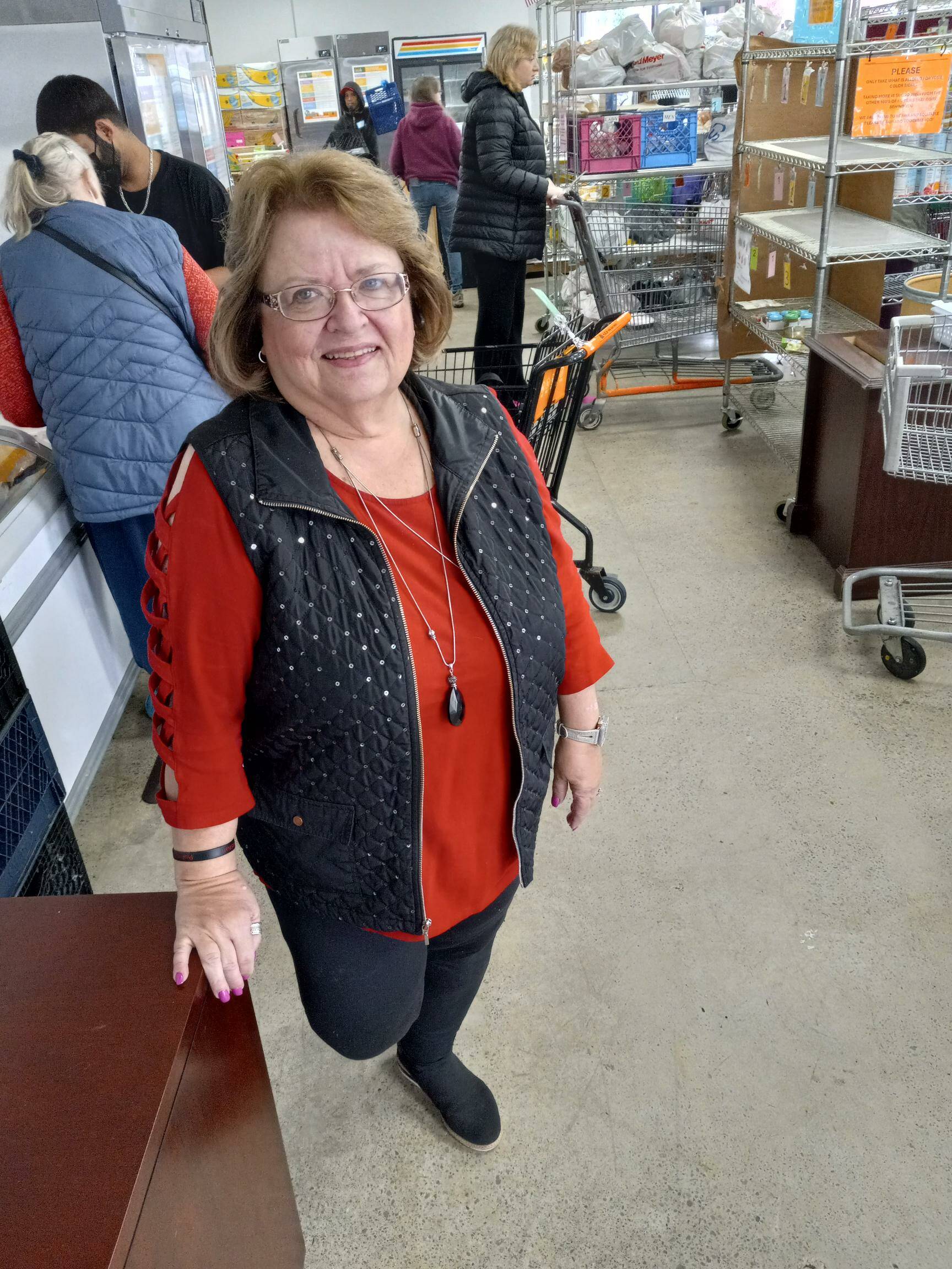 Debbie Christian, executive director of the Auburn Food Bank. Photo by Robert Whale/Auburn Reporter