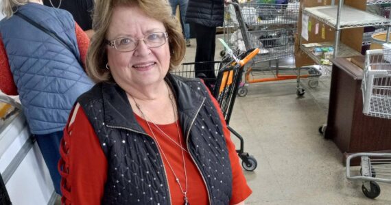 Debbie Christian, executive director of the Auburn Food Bank. Photo by Robert Whale/Auburn Reporter