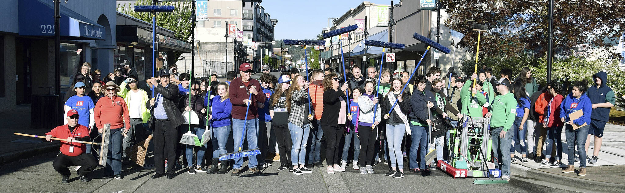 Clean Sweep on Main Street, 2019. File photo.