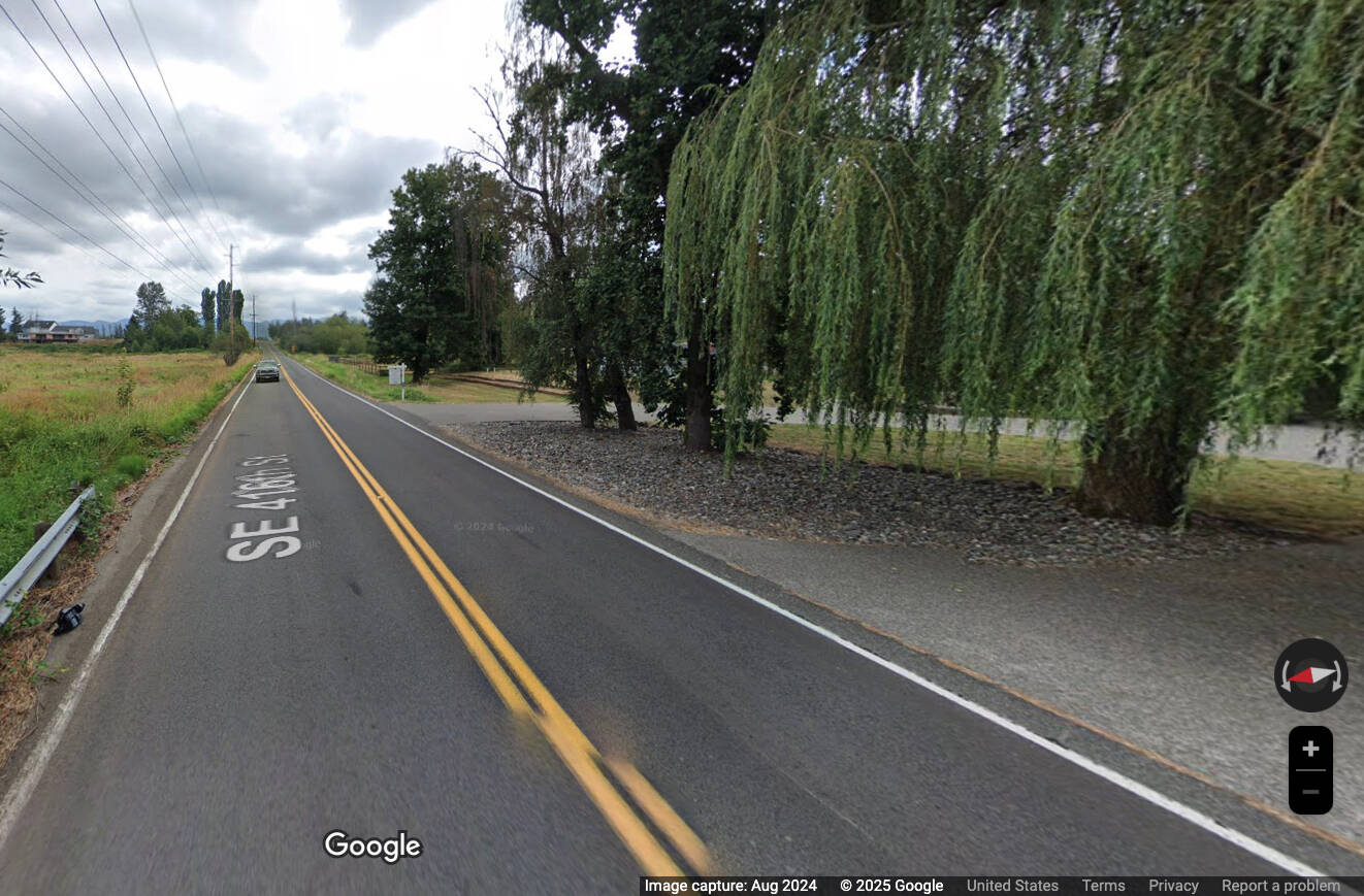 Google maps screenshot of the 23300 block of Southeast 416th Street. (Screenshot)