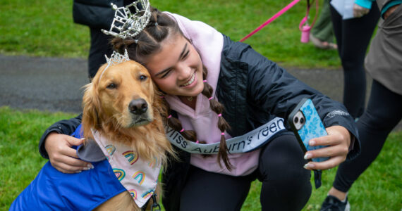 On May 17, Auburn hosted the annual Petpalooza at Game Farm Park. The free event included the popular Dog Trot 3K/5K Fun Run, live entertainment, a petting zoo, a doggie stunt show and a chance to encounter some exotic pets. Photo courtesy City of Auburn
