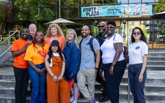Auburn hosted a gun lockbox giveaway June 6 outside City Hall. Photo courtesy City of Auburn