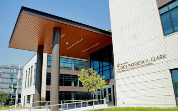King County’s Patricia Clark Children and Family Justice Center in Seattle, where juveniles facing criminal charges are detained. COURTESY PHOTO, King County