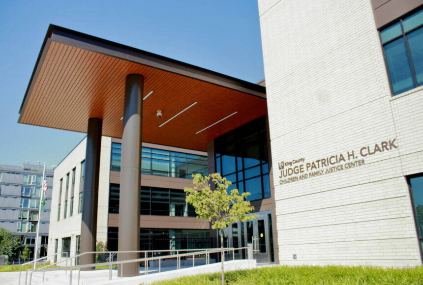 <p>King County’s Patricia Clark Children and Family Justice Center in Seattle, where juveniles facing criminal charges are detained. COURTESY PHOTO, King County</p>