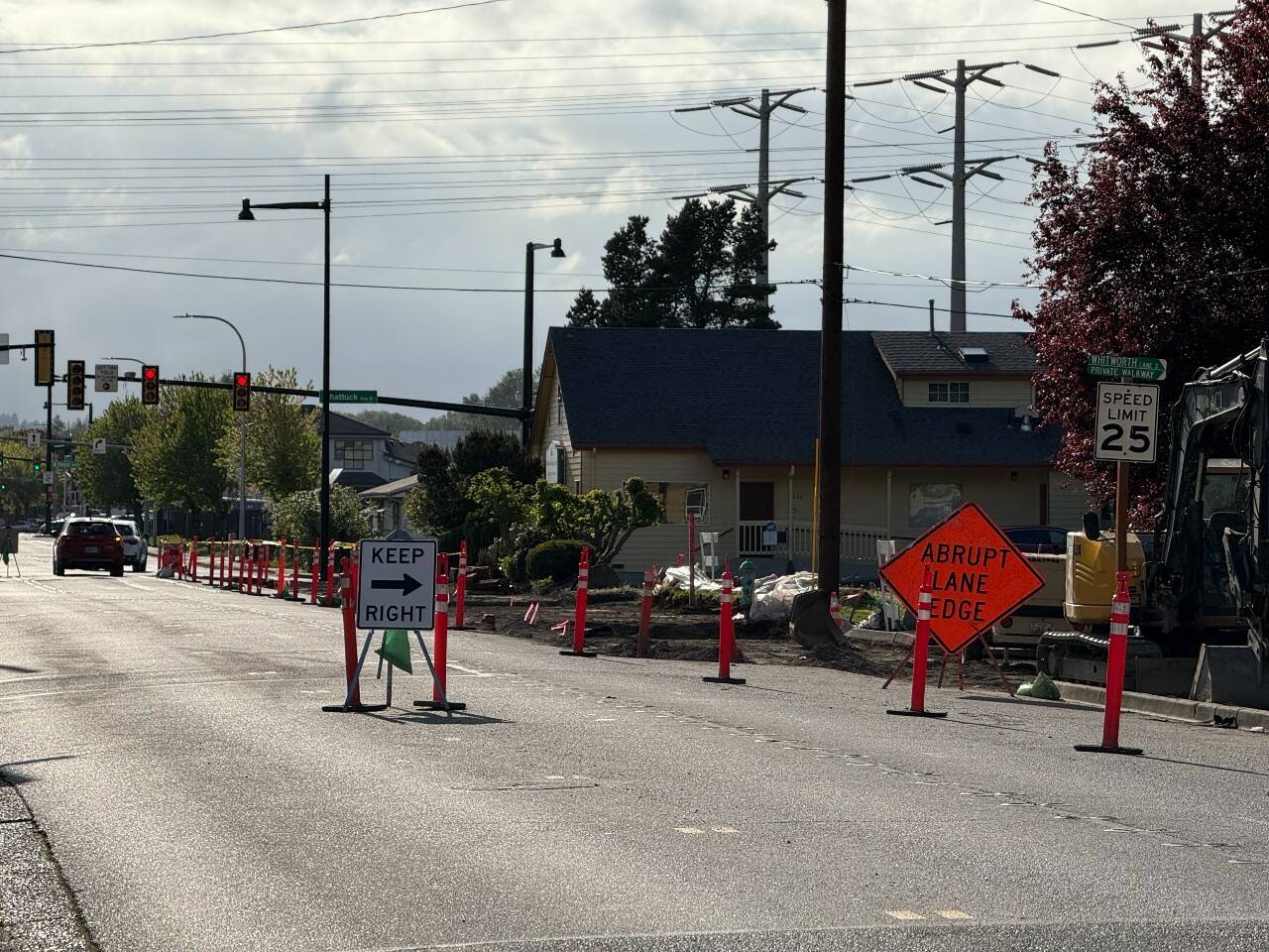 Road construction. File photo
