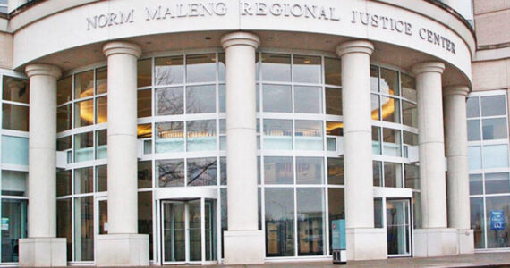 King County’s Maleng Regional Justice Center in Kent that houses one of the county’s two jails. The other jail is in downtown Seattle. FILE PHOTO