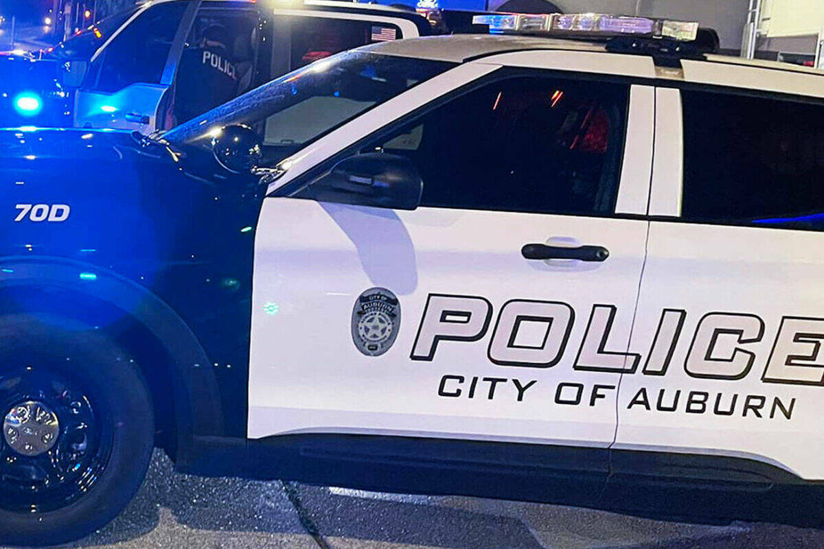 Auburn Police Department vehicle. Courtesy Photo.