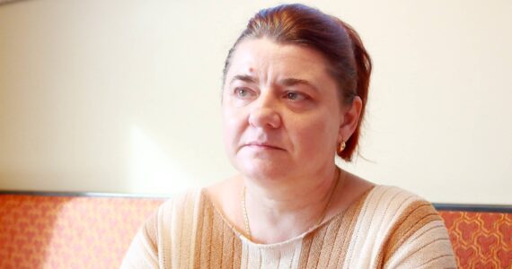 Ganna Stogniy and her family face an uncertain future like many other Ukrainian refugees. Photo by Keelin Everly-Lang / Sound Publishing