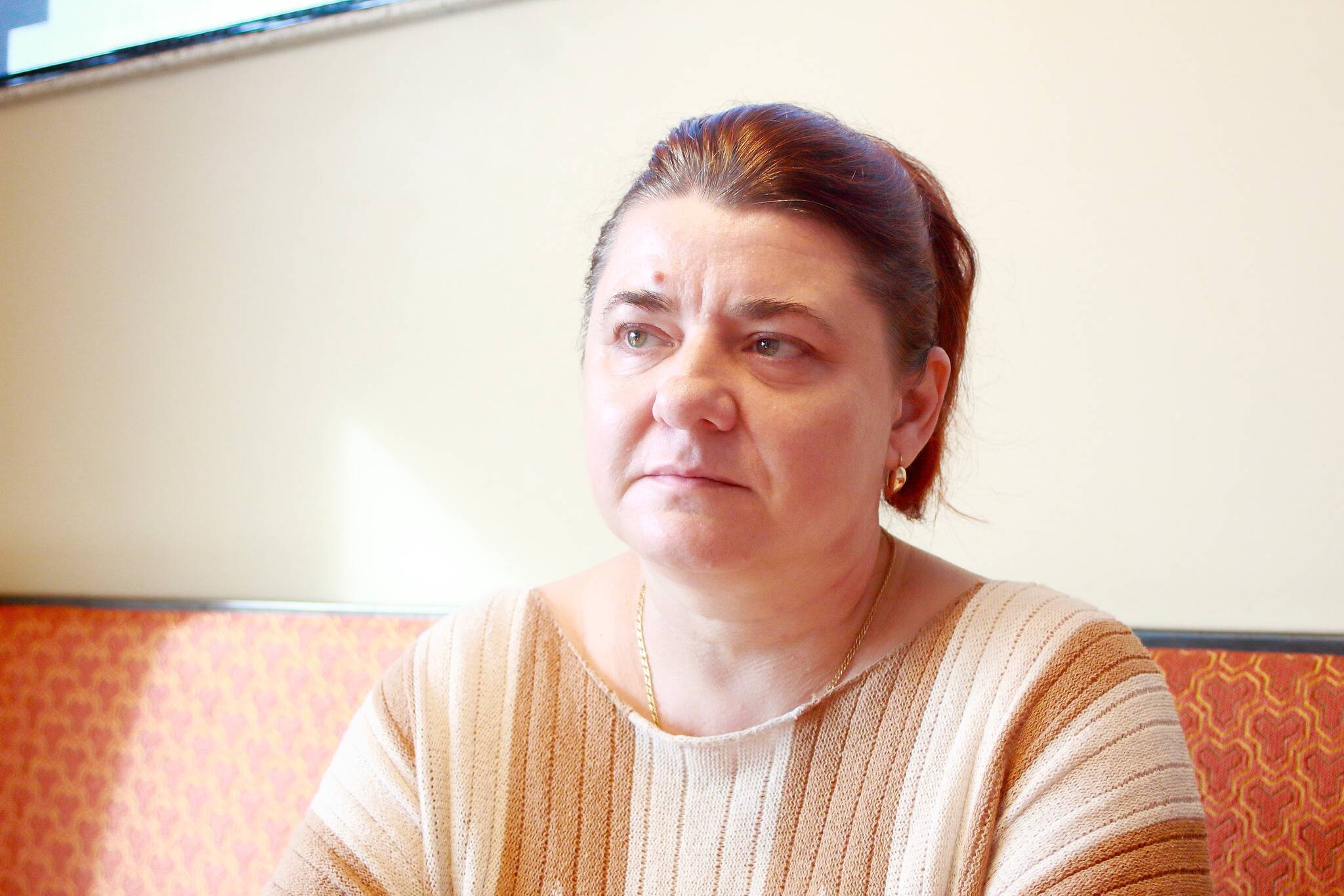 Ganna Stogniy and her family face an uncertain future like many other Ukrainian refugees. Photo by Keelin Everly-Lang / Sound Publishing