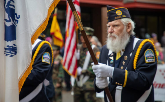 A scene from the 2024 Veterans Parade in Auburn. Courtesy photo