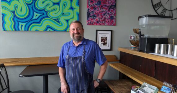 Owner Matthew Noesen of Zola’s Cafe. Photo by Bailey Jo Josie/Sound Publishing