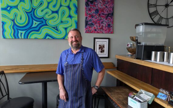 Owner Matthew Noesen of Zola’s Cafe. Photo by Bailey Jo Josie/Sound Publishing