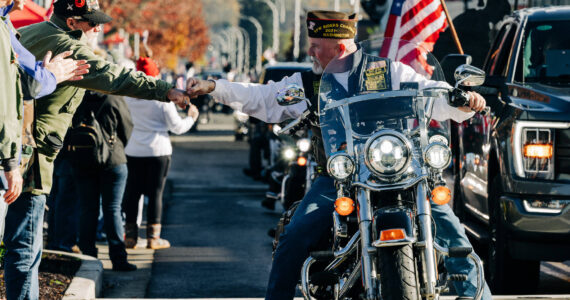 Auburn’s 60th annual Veterans Parade and Observance was held Nov. 8, 2025. The parade featured more than 150 units and nearly 4,000 participants from veterans’ units, honor guards, marching bands and more moving along Main Street. The parade was preceded by activities including a remembrance ceremony and lighting of the flame at Veterans Memorial Park. Courtesy photos/City of Auburn