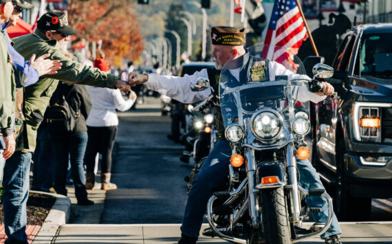 Auburn’s 60th annual Veterans Parade and Observance was held Nov. 8, 2025. The parade featured more than 150 units and nearly 4,000 participants from veterans’ units, honor guards, marching bands and more moving along Main Street. The parade was preceded by activities including a remembrance ceremony and lighting of the flame at Veterans Memorial Park. Courtesy photos/City of Auburn