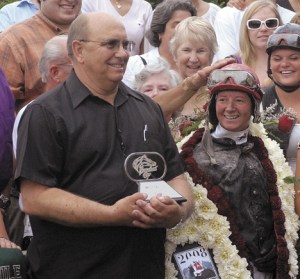 Trainer Howard Belvoir hit it big last year when Jennifer Whitaker