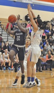 Auburn Riverside’s McKenzi Williams has averaged a team-high 18.3 points per game