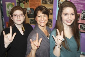 ‘I love you’: Cindy Anderson’s American Sign Language class has brought out the best in students like Jessica Fletcher