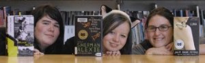 Members of the ‘Great Stories Club’ from from West Auburn High School are