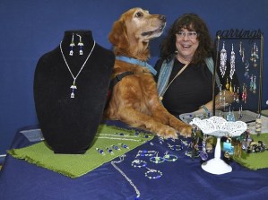 Susie Q. Aschenbrenner and her dog