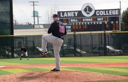 Central Washington University pitcher Brandon Williams