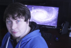 Matt Rubly has opened his own business to provide computer repair and service for low-income customers.