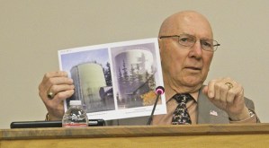 City Councilmember Bill Peloza questions why the City is paying $18