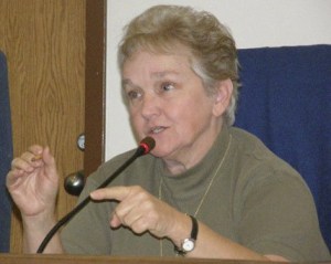 Councilmember Virginia Haugen defended herself against the charges at the City Council meeting Monday.