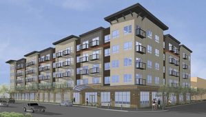 Coming to the old Cavanaugh lot is a mixed-use building composed of 12