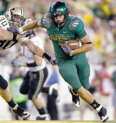 David Paulson was a force in the Ducks' wide-open offense.