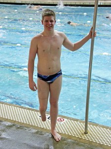 The amputation of his right foot has not hindered Tye Dutcher's athletic career with Auburn Riverside.