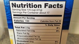 The Food and Drug Administration says it's working toward publishing proposed rules to update nutrition facts labeling on foods. The labels were introduced 20 years ago.