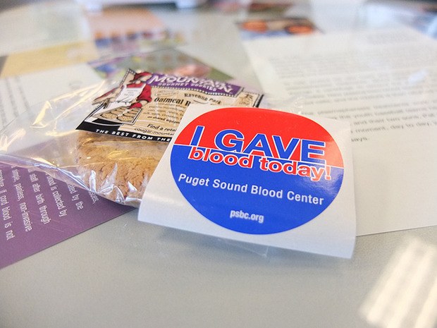 People can go to one of 11 donor centers in Western Washington