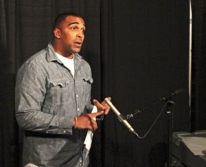 'Big Brother' hopeful Justin Shines auditions for the 14th season of the reality TV show.