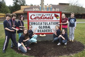 Lake View's champion Global Readers include