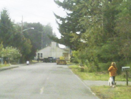 A home slowly made its move down Butte Avenue on Sunday morning.
