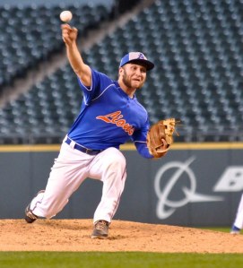 Joey Cassano on the hill at Safeco field.