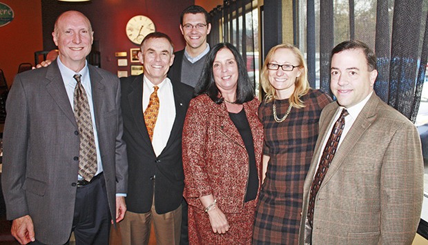 Attending the Good Eggs Breakfast in Auburn on Wednesday were