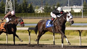 Hetty and jockey Rocco Bowen notch the victory Saturday in the $19