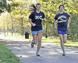Auburn Riverside juniors Rachel Atwood and Korey Krotzer will represent the Ravens at the Washington State 4A Cross Country Championship meet this Saturday.