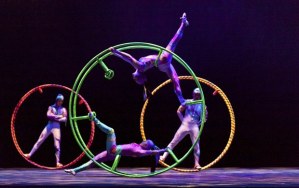 Combining astonishing acrobatics