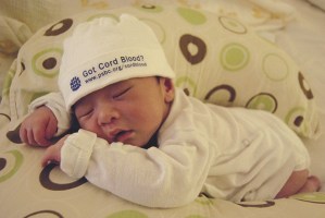 Elliot Kuo's parents donated his cord blood.