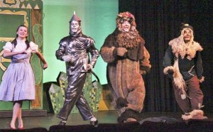 The 'The Wizard of Oz' cast includes Bri Selin as Dorothy