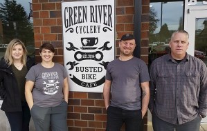 Cafe manager Addie Horn