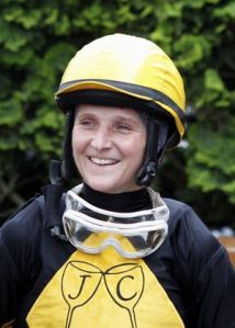 Jockey Anne Sanguinetti rode two winners Saturday. Woman riders have accounted for 8-of-16 victories this week at Emerald Downs (Eliska Kubinova 5
